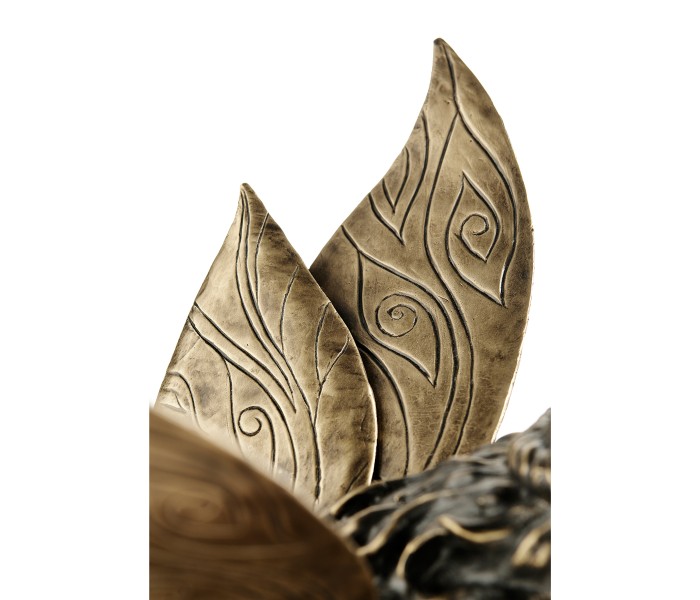 Antique Light Brown Brass Fairy