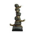 Dark Bronze Stacked Snails