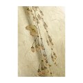 Handpainted on Light Gold Foil Drinks Cabinet