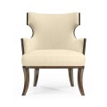 Dark Santos Winged Back Occasional Chair