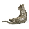 Antique Dark Bronze Cat