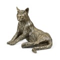 Antique Dark Bronze Cat