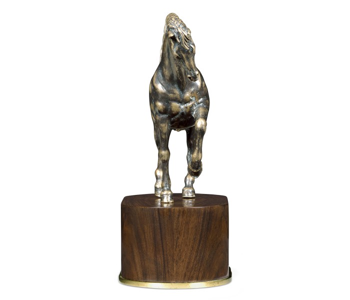 Antique Dark Bronze Horse