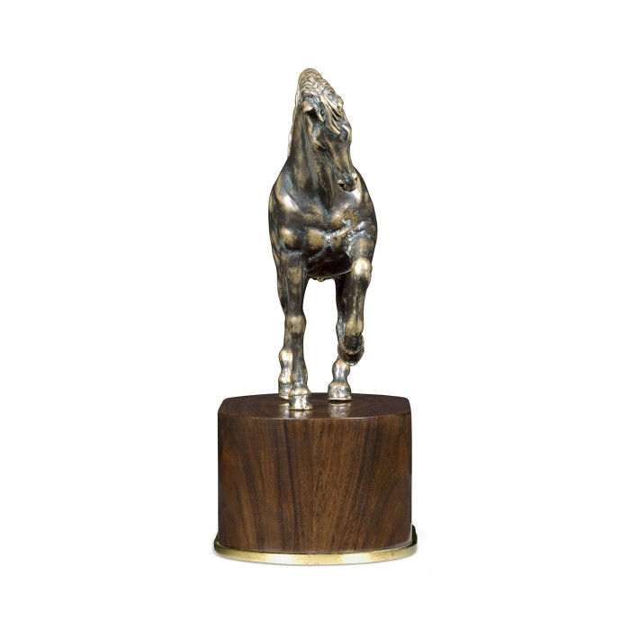Antique Dark Bronze Horse