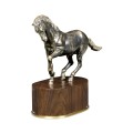 Antique Dark Bronze Horse