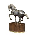 Antique Dark Bronze Horse