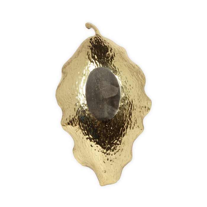Pair of Antique Brass Leaves