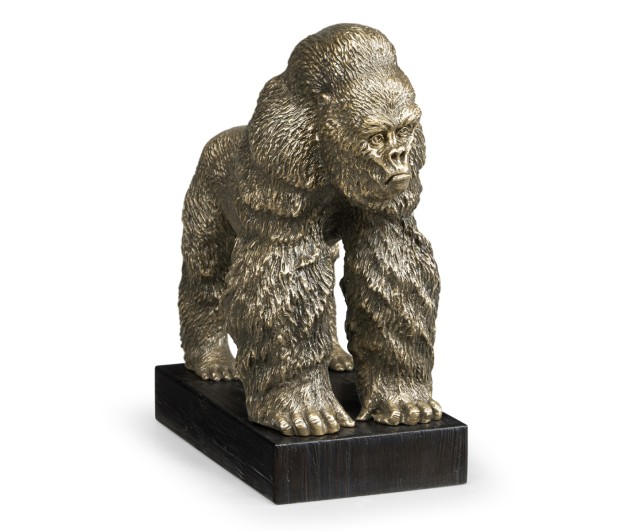 Light Brass King Kong Statue