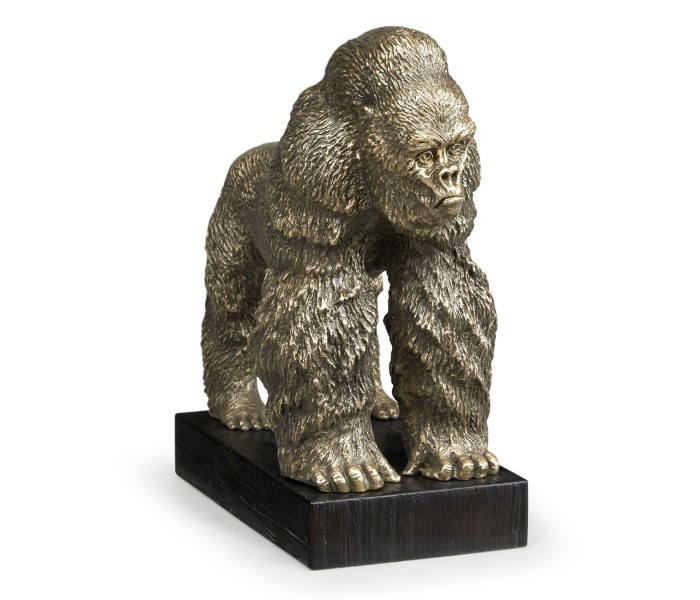 Light Brass King Kong Statue
