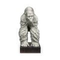Antique Stainless Steel King Kong Statue