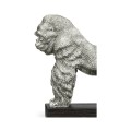 Antique Stainless Steel King Kong Statue