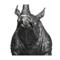 Antique Stainless Steel Rhino