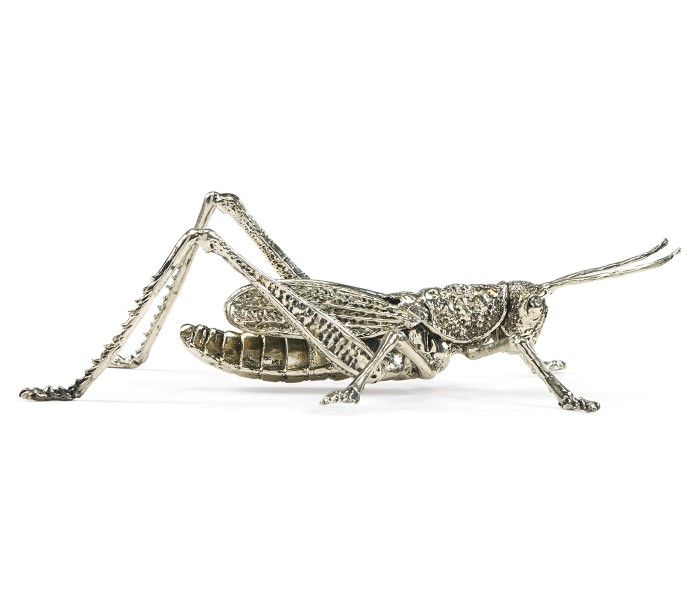 White Brass Grasshopper