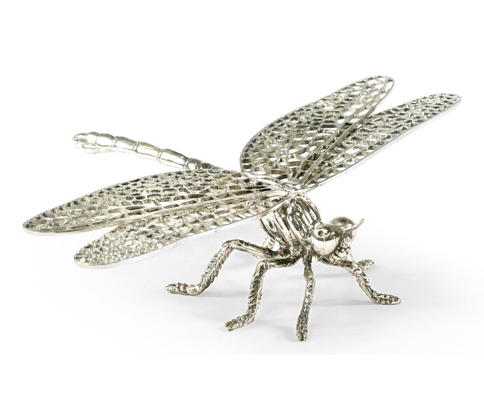 White Brass Dragonfly