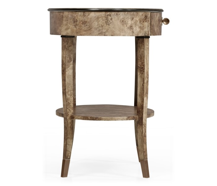 Hamilton Oval Bedside Table