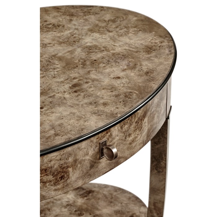 Hamilton Oval Bedside Table
