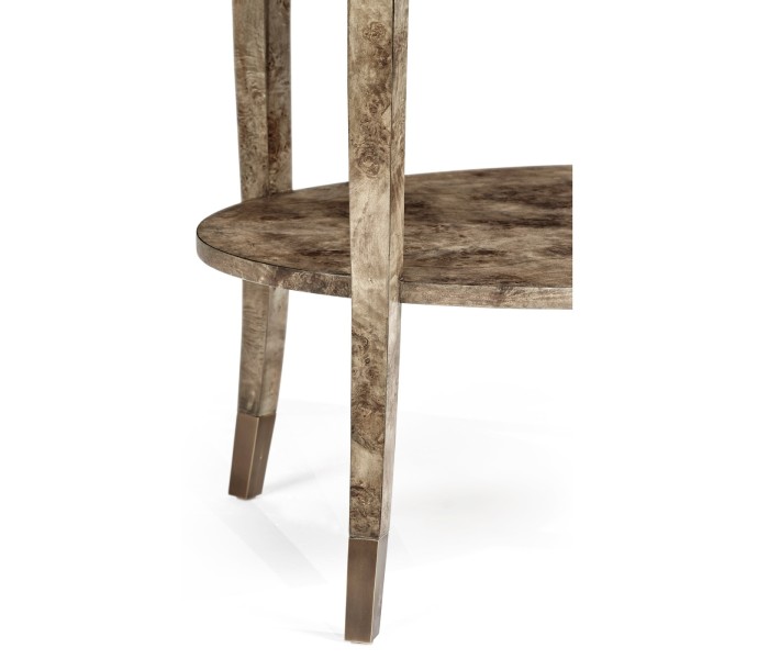 Hamilton Oval Bedside Table