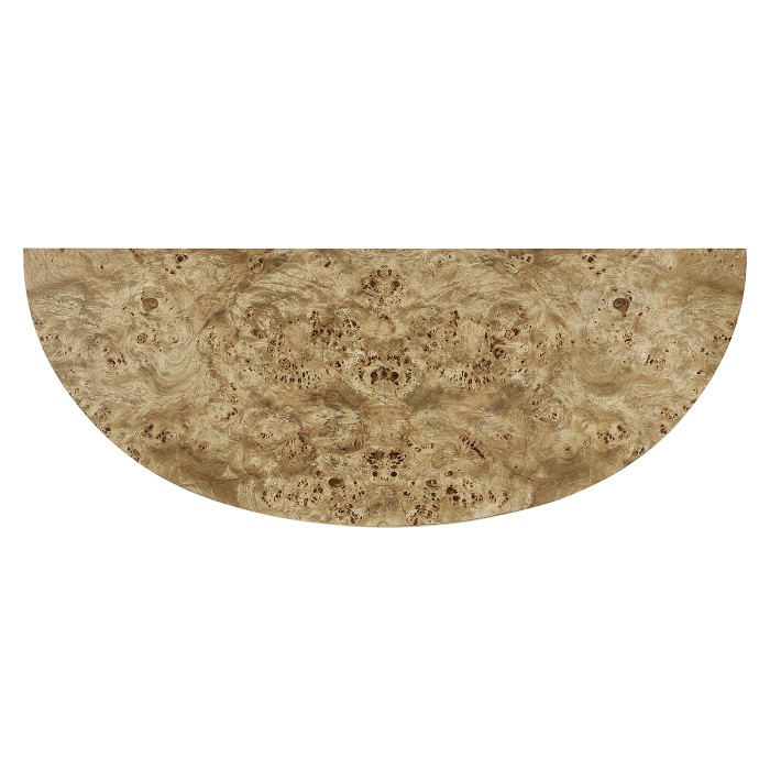 Reimagined Fulgurite Mappa Burl Demilune