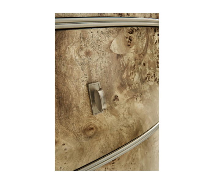 Reimagined Fulgurite Mappa Burl Demilune