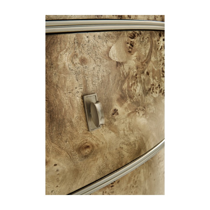 Reimagined Fulgurite Mappa Burl Demilune