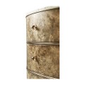 Reimagined Fulgurite Mappa Burl Demilune