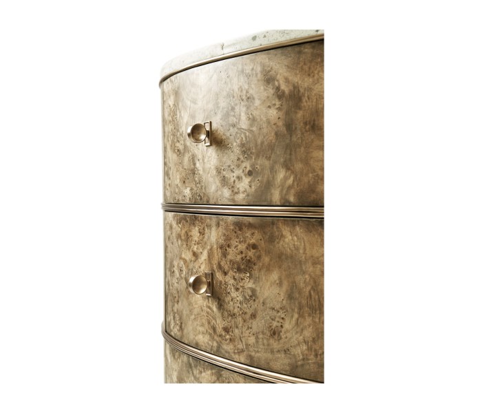 Reimagined Fulgurite Mappa Burl Demilune