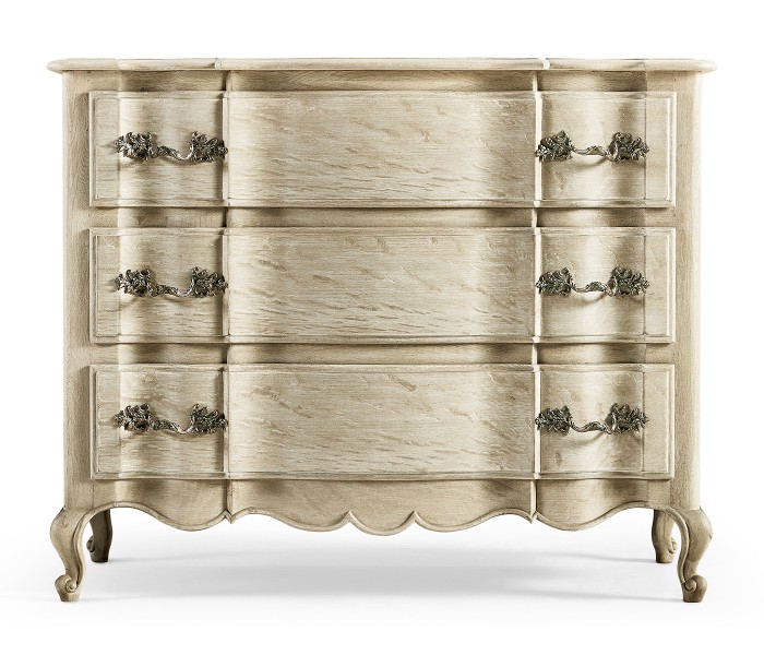 Ephemeris French Drawer Chest - Stripped Oak