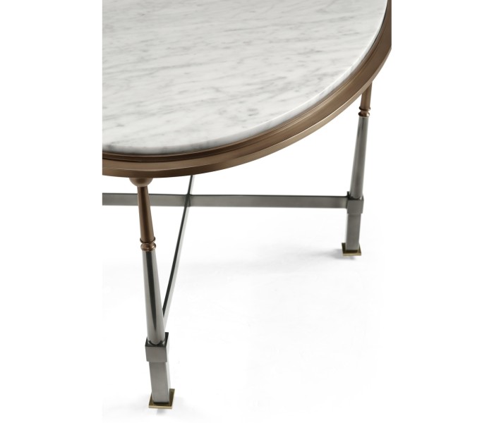Hamilton Oval Cocktail Table
