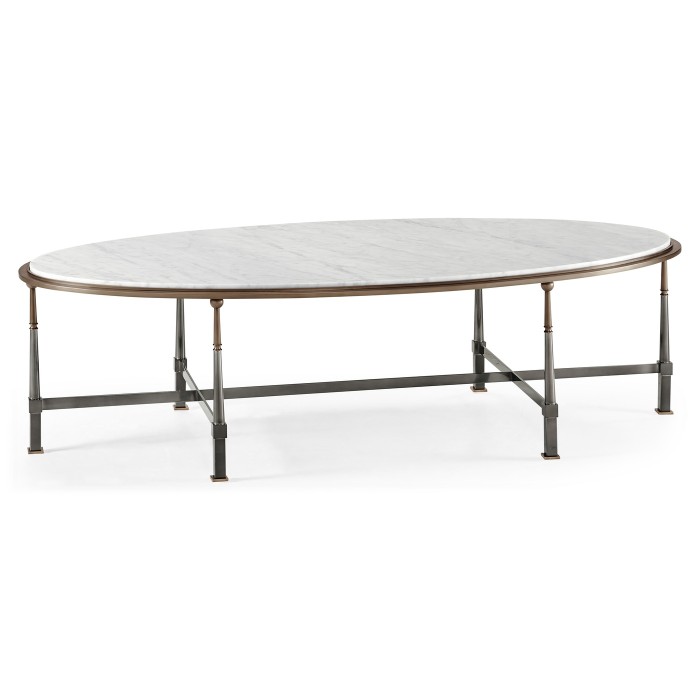 Hamilton Oval Cocktail Table