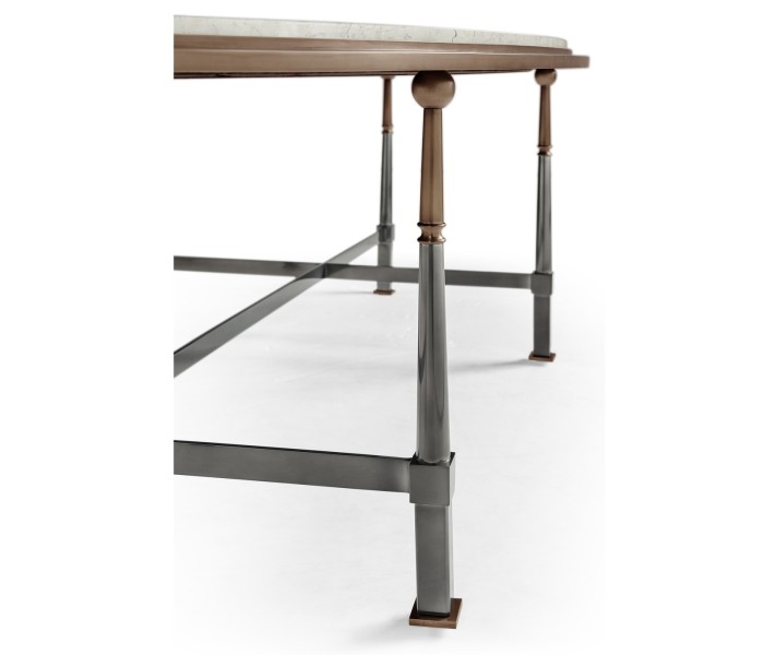 Hamilton Oval Cocktail Table