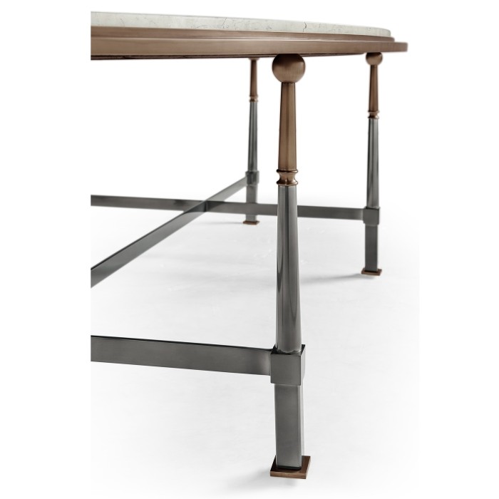 Hamilton Oval Cocktail Table