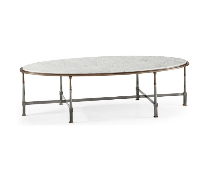 Hamilton Oval Cocktail Table