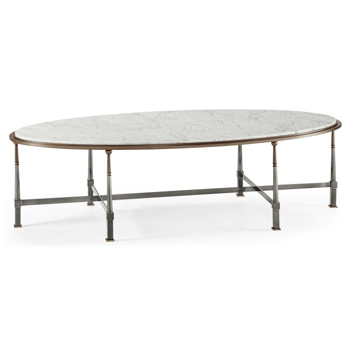 Hamilton Oval Cocktail Table