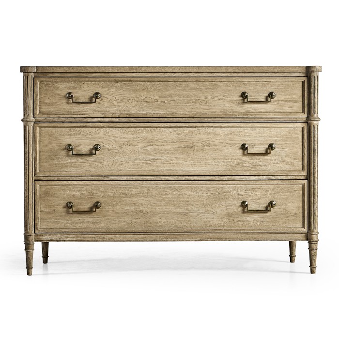 Kalpa Louis XVI Drawer Chest - Bleached Chestnut