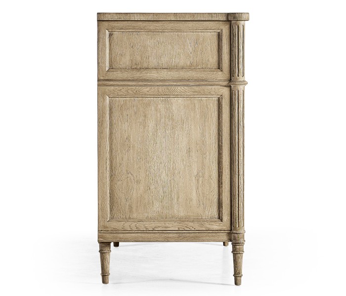 Kalpa Louis XVI Drawer Chest - Bleached Chestnut