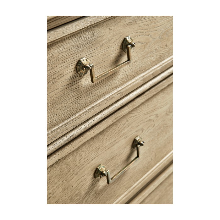 Kalpa Louis XVI Drawer Chest - Bleached Chestnut