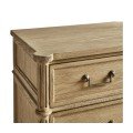 Kalpa Louis XVI Drawer Chest - Stripped Chestnut
