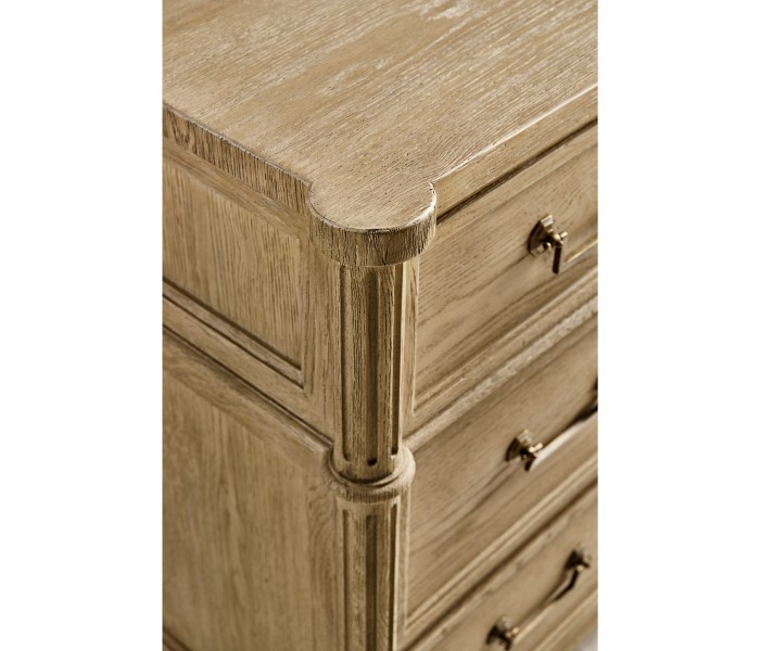 Kalpa Louis XVI Drawer Chest - Stripped Chestnut