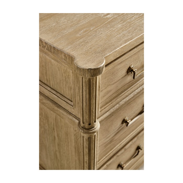 Kalpa Louis XVI Drawer Chest - Stripped Chestnut
