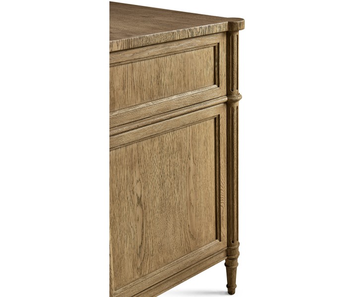 Kalpa Louis XVI Drawer Chest - Stripped Chestnut