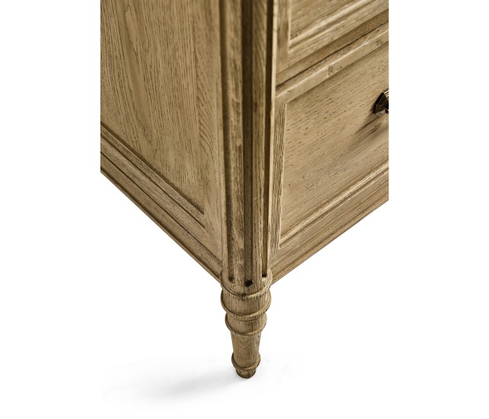 Kalpa Louis XVI Drawer Chest - Stripped Chestnut