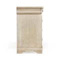 Entropy Louis Phillipe Drawer Chest - Bleached Walnut