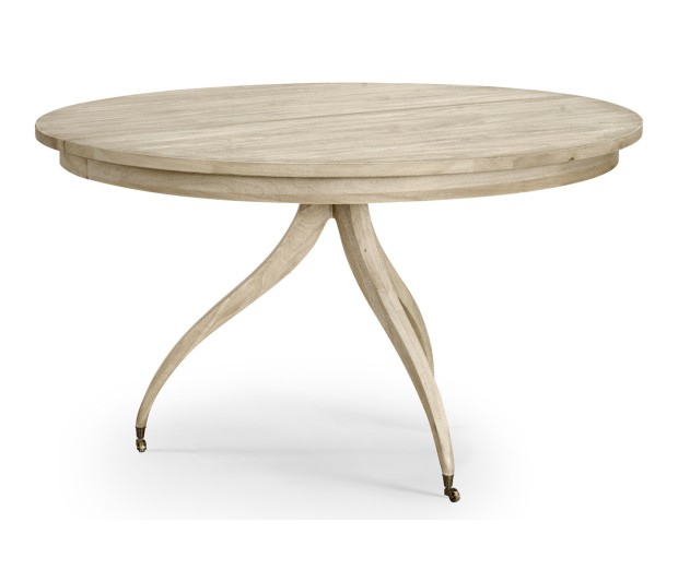 Solar Spider Leg Dining Table &ndash; Bleached Walnut