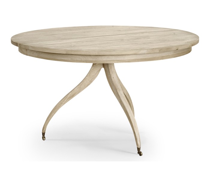 Solar Spider Leg Dining Table &ndash; Bleached Walnut
