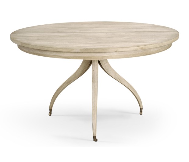 Solar Spider Leg Dining Table &ndash; Bleached Walnut