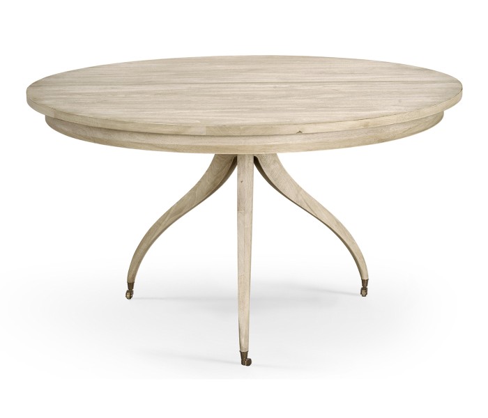 Solar Spider Leg Dining Table &ndash; Bleached Walnut