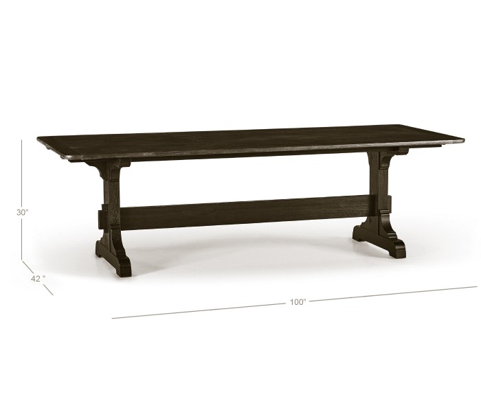 Epoch Trestle Dining Table 100