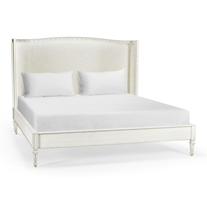 Antisolar Upholstered Shelter King Bed