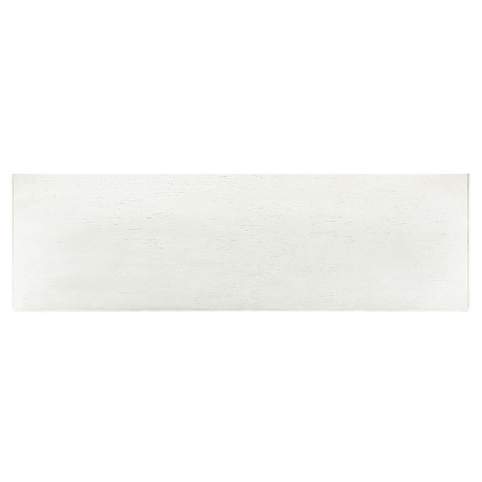 White Crepuscular Credenza