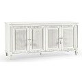 White Crepuscular Credenza